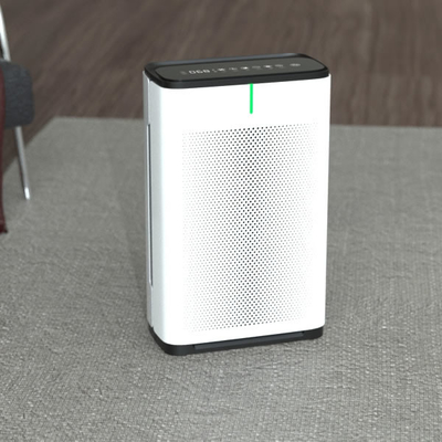 Intelligent Electric Hepa Filter Air Purifier With UV Light ABS Material
