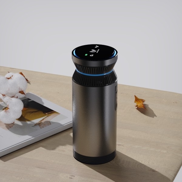 Portable Ionic Air Purifier 5200mAh USB Recharge For Car Purification