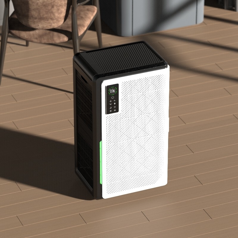 2120m3/h Whole Home Air Purifiers With High Efficient Hepa Filter Purification